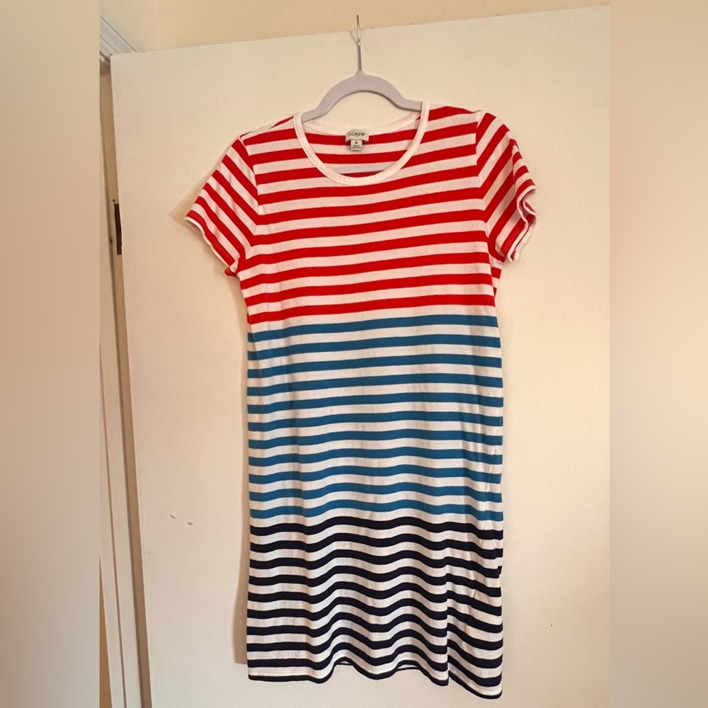 J. Crew tee shirt dress